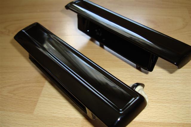 Kleinteile lackiert und eingebaut