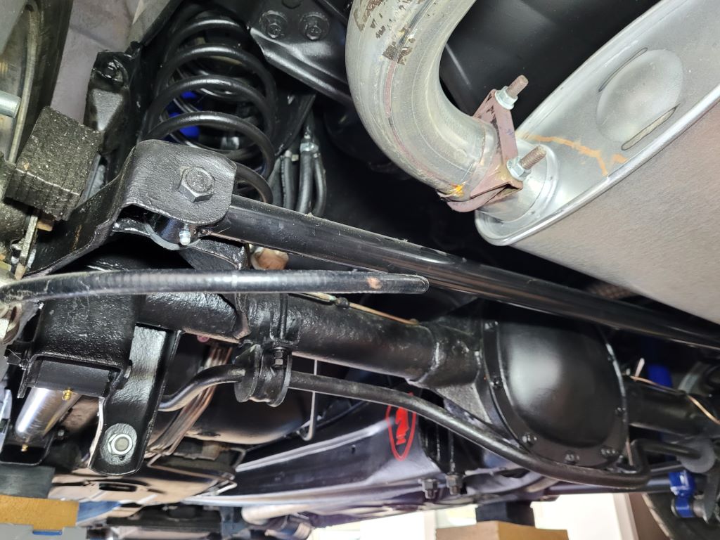 Der restaurierte Unterboden