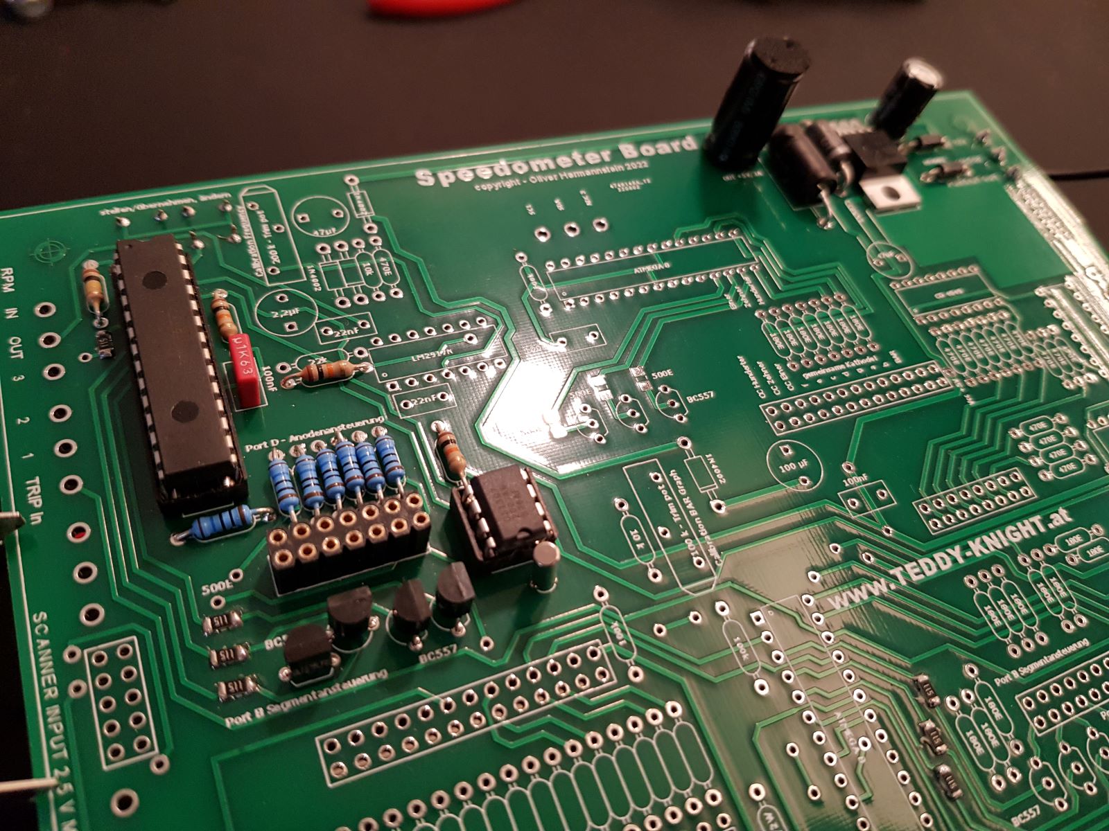 Elektronik V3.0 - Aufbau der Uhr
